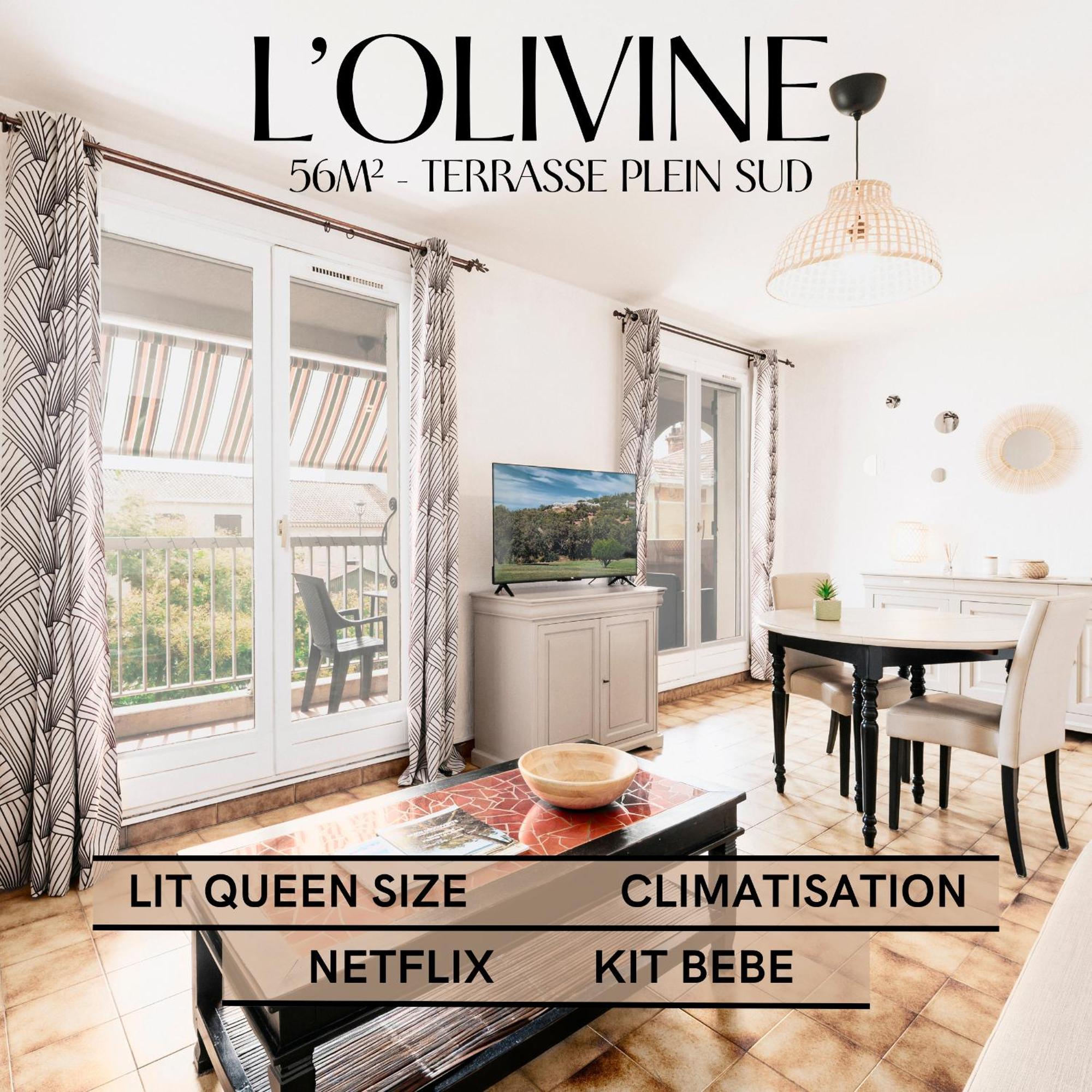 T2 55m2 Climatisé Proche plages Centre ville La Londe-les-Maures Extérieur photo